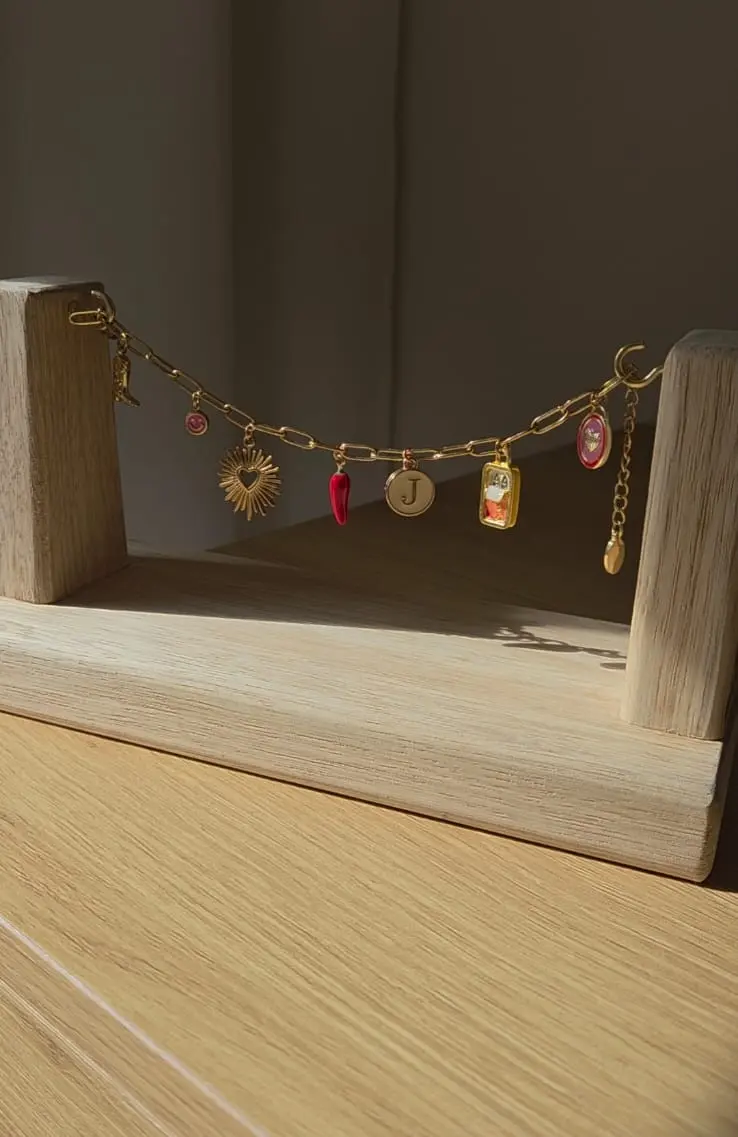 Detail van de sieraden hanger